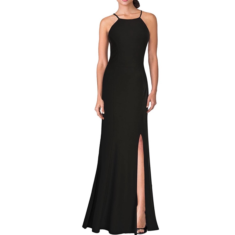 Floor length evening gown
